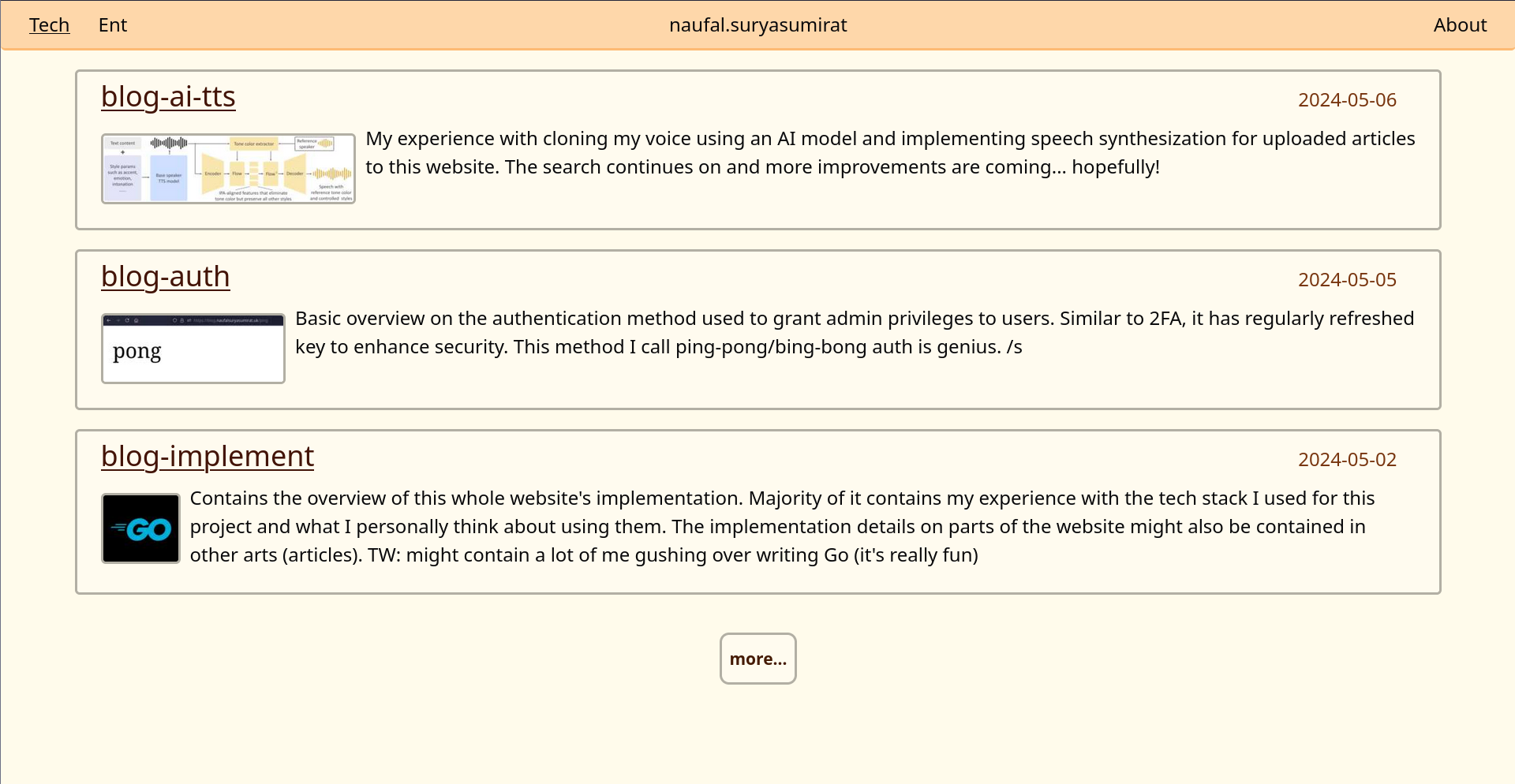 blog screenshot